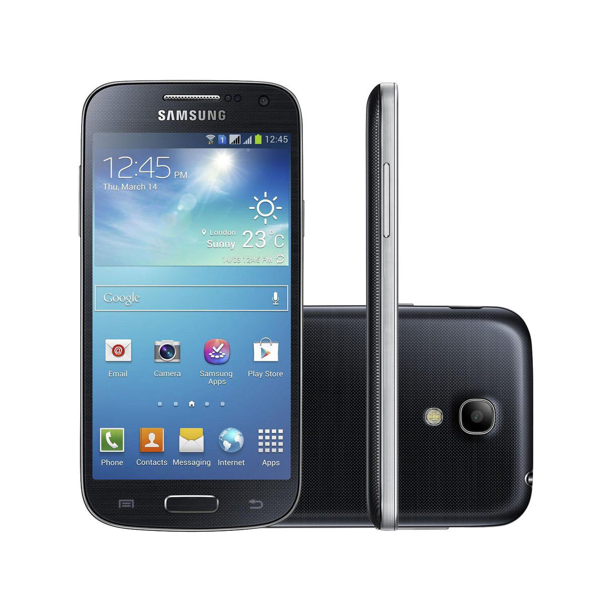 Samsung GALAXY S4 Mini Android Phone 8 GB - Black frost - GSM