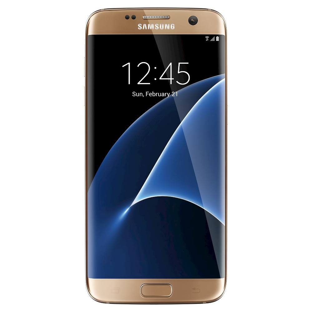 Samsung Galaxy S7 edge - 32 GB - Gold Platinum - AT&T - GSM