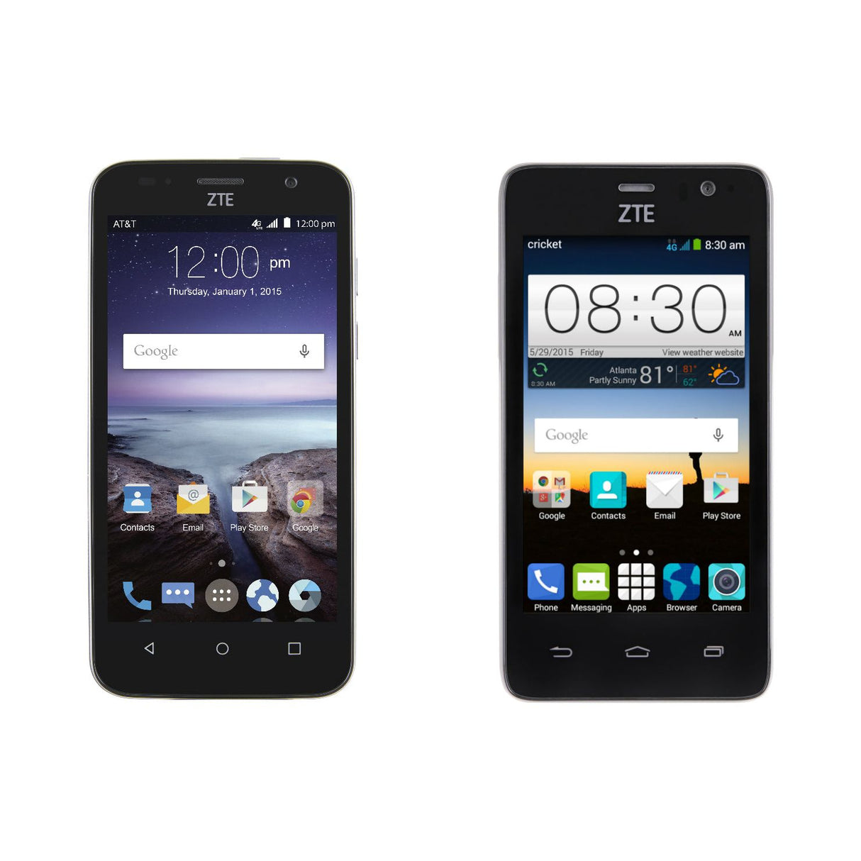 ZTE Maven 2 GoPhone - 8 GB - Dark Gray - Unlocked