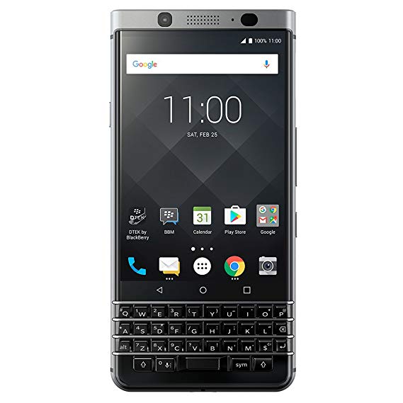 blackberry keyone（BBB-100-6）シルバー Blackberry KEYone BBB100-2 32gb/3gb Unlocked Smartphone Silver