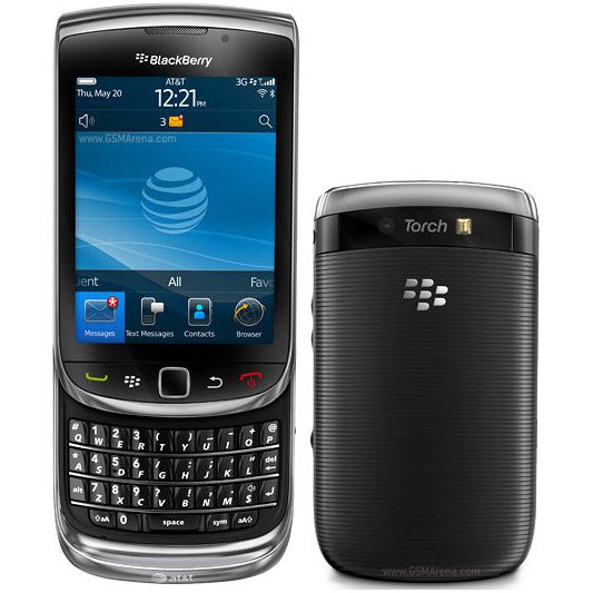 BlackBerry Torch 9800 Smart Phone - Black - WCDMA (UMTS) / GSM
