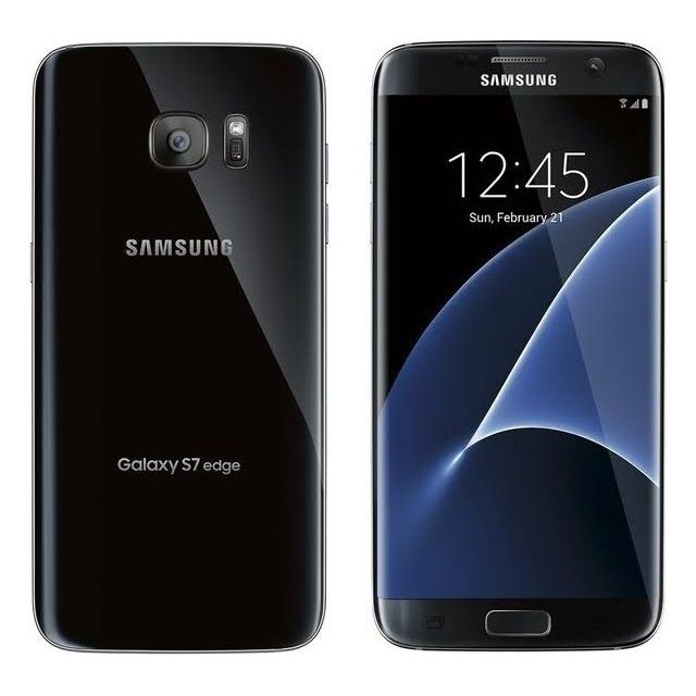 Samsung Galaxy S7 edge - 32 GB - Black Onyx - AT&T - GSM