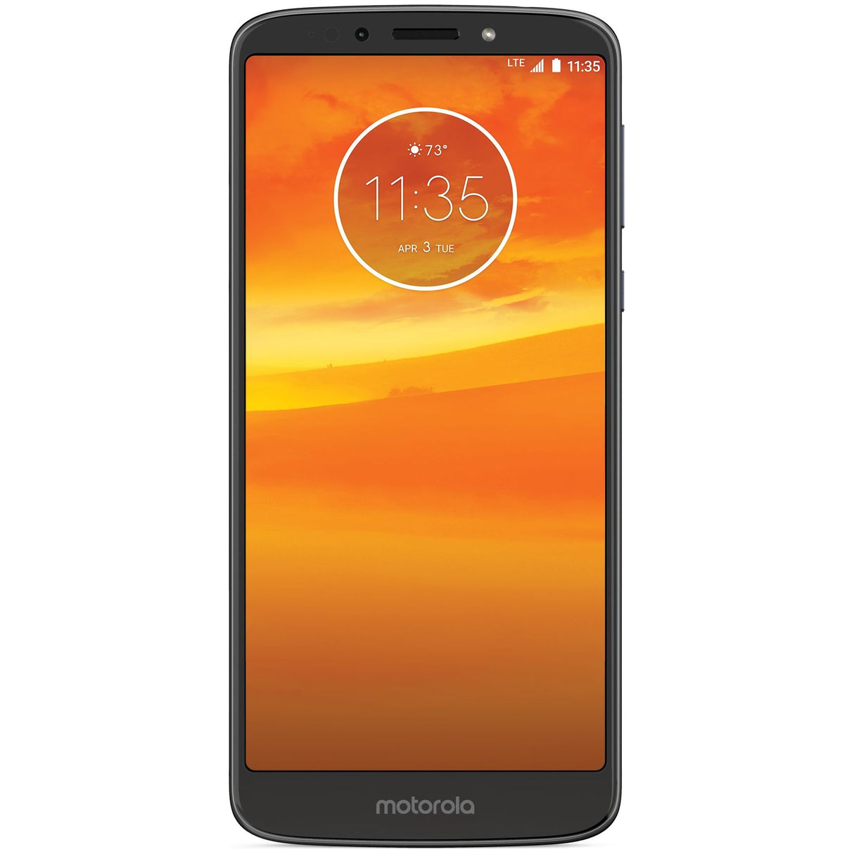 New Unlocked Moto E5 Plus Black  5000 mAh Battery 12 MP Android