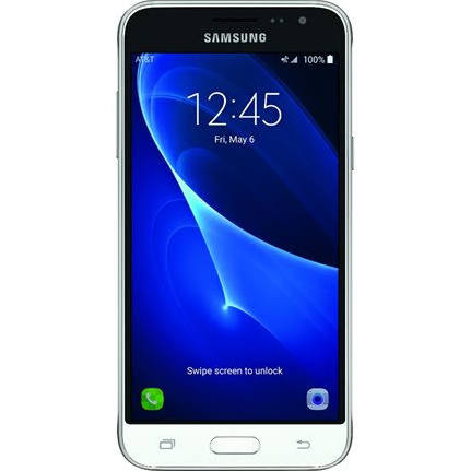 Samsung Galaxy J3 - 16 GB - White - AT&T - CDMA/GSM