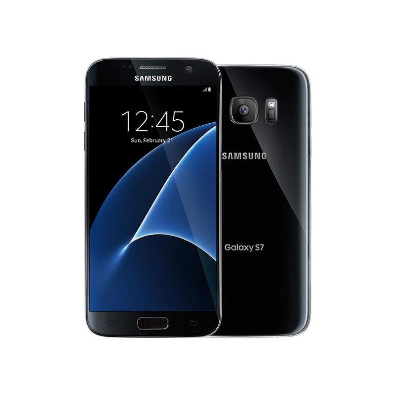 Samsung Galaxy S7 Edge  Black  Refurbished  Boost Mobile