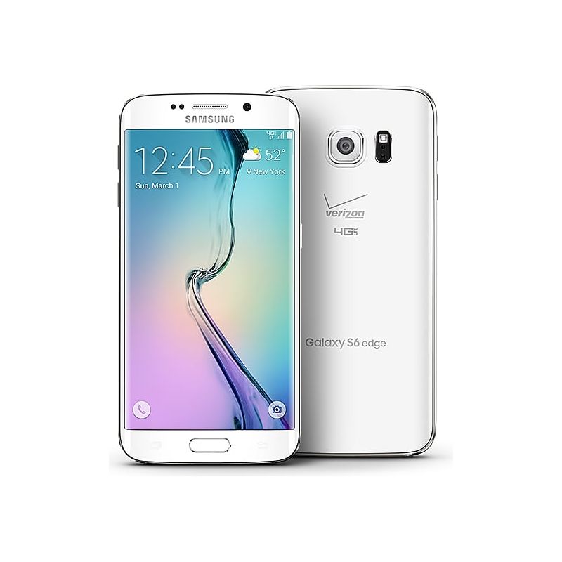 Samsung Galaxy S6 edge - 32 GB - White Pearl - Verizon - CDMA/GS