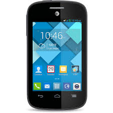 AT&T Alcatel 510A - Black - AT&T with GoPhone - GSM