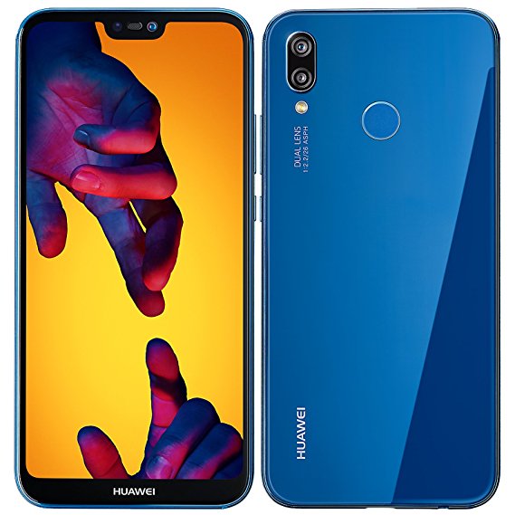 Huawei P20 Lite Smartphone (Unlocked 4GB RAM  64GB  Blue)