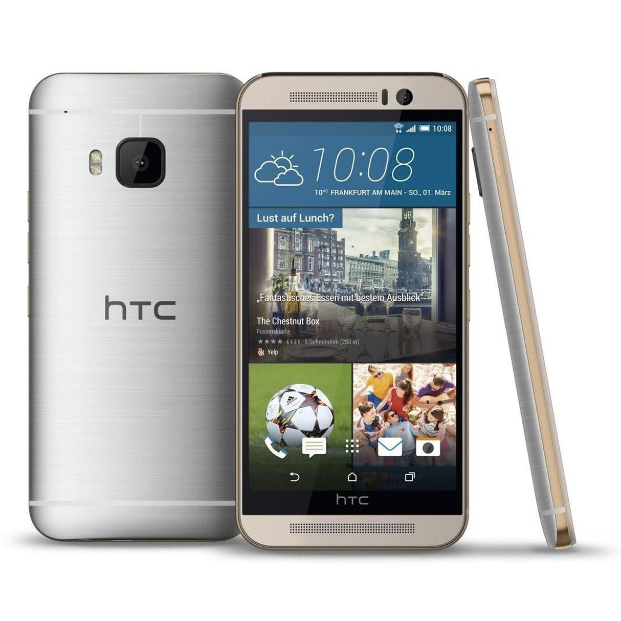 HTC One M9 - 32 GB - Silver/Gold - Verizon - CDMA/GSM