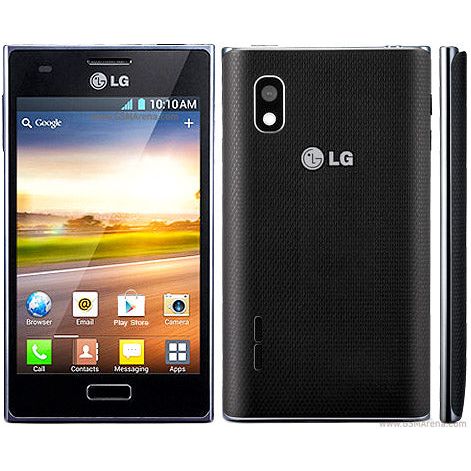 LG - Optimus L5 E610 Cell Phone (Un-locked) - Black