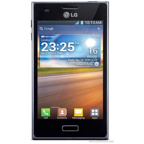LG Optimus L7 P700 Android Phone 4 GB - Black - GSM