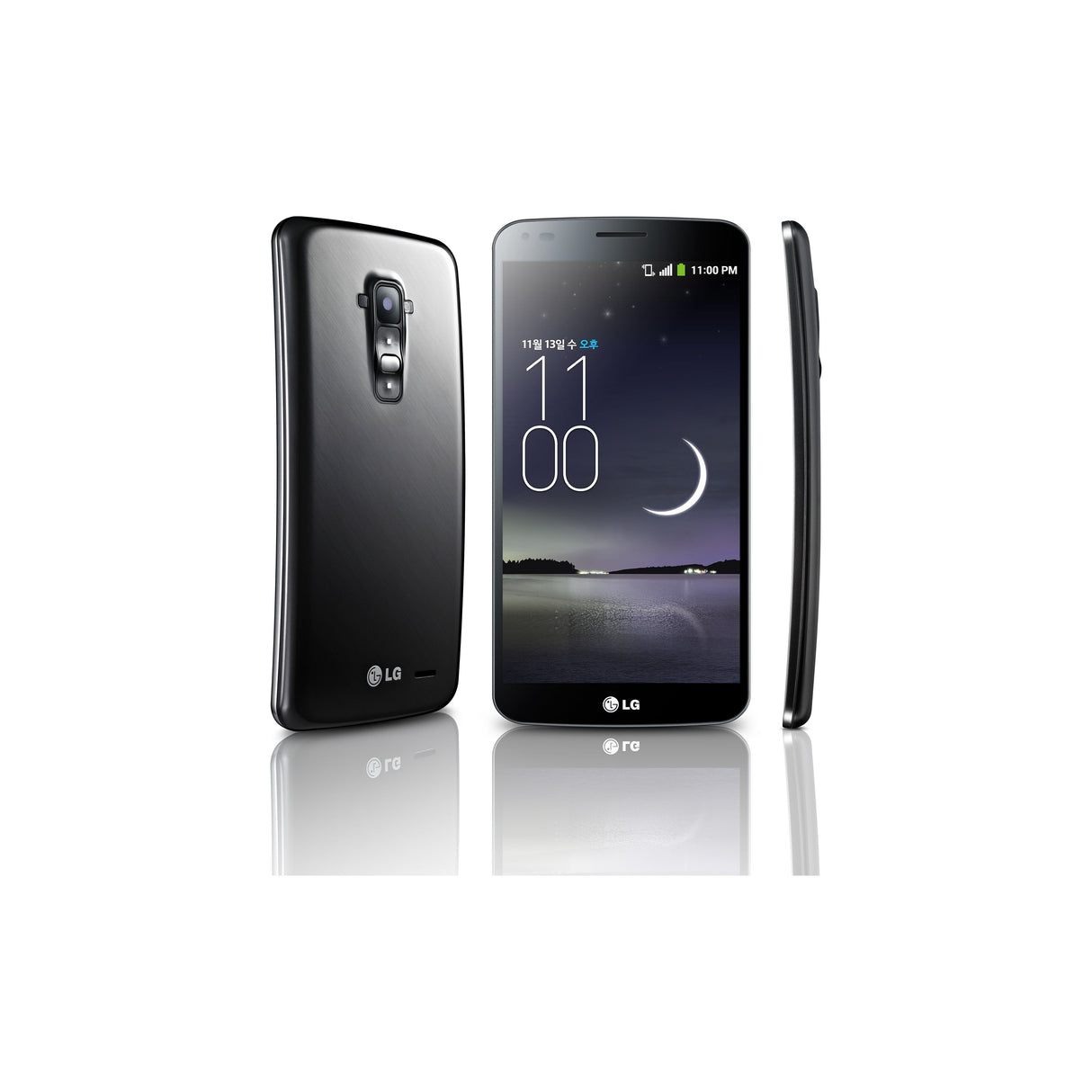 LG G Flex D950 Android Phone 32 GB - Titan silver Un-locked- GSM