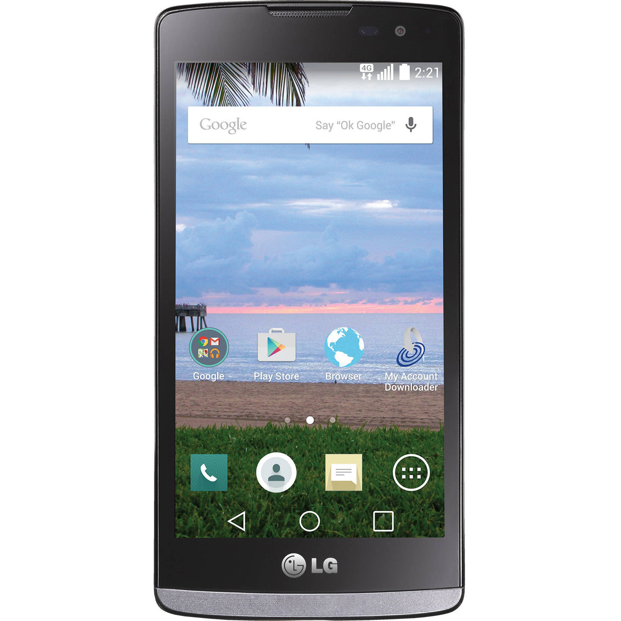 LG Destiny - 8 GB - White - TracFone - GSM