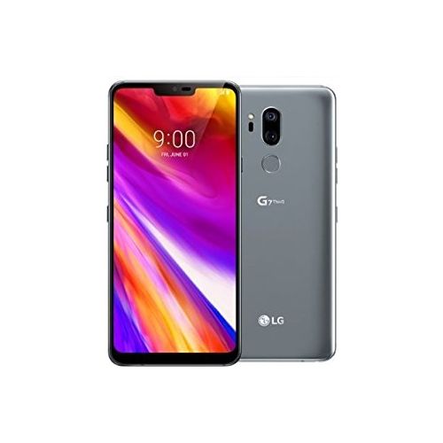 LG G7 ThinQ 64GB Smartphone (Unlocked  Platinum) - w/ 32GB Acces