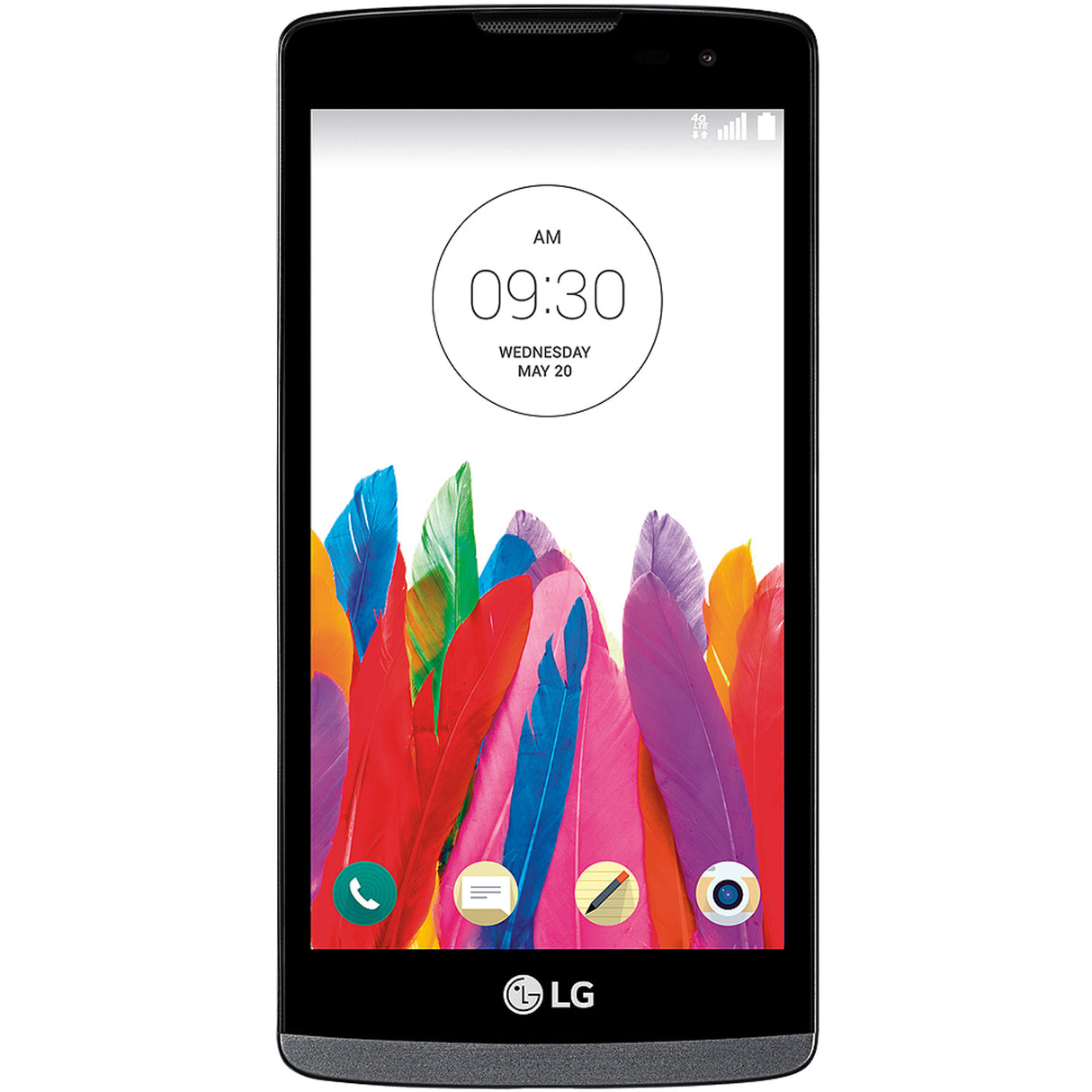LG Leon LTE - 8 GB - Titanium - MetroPCS - GSM
