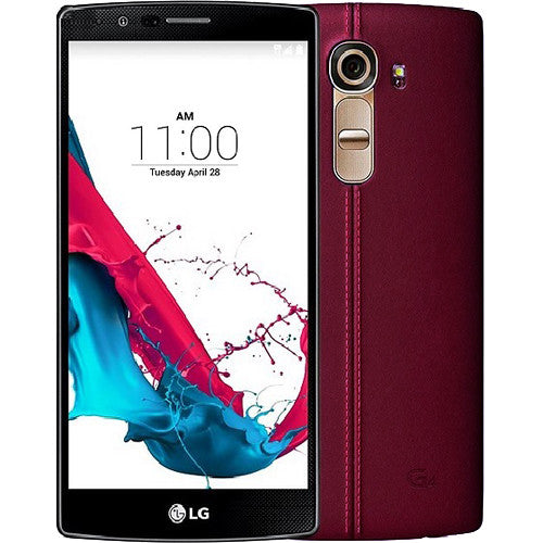 LG G4 - 32 GB - Genuine Leather Red - Unlocked - GSM