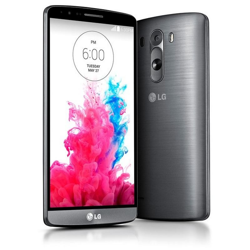 LG G3 Android Phone 32 GB - Metallic black - T-Mobile - GSM
