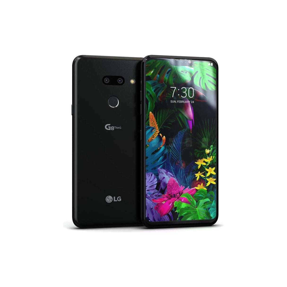 LG G8 ThinQ - 128 GB - Platinum Gray - Verizon - CDMA/GSM