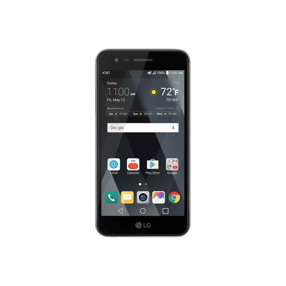 LG Phoenix 3 - 16 GB - Black - AT&T with GoPhone - GSM