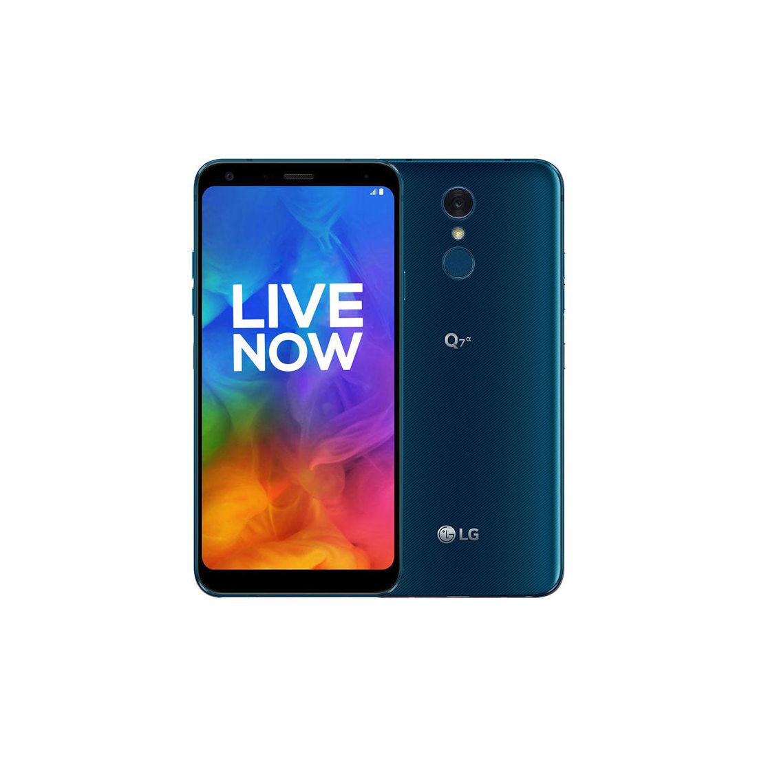 LG Q7 Plus 14 cm (5.5") 4 GB 64 GB Single SIM 4G Blue 3000 mAh