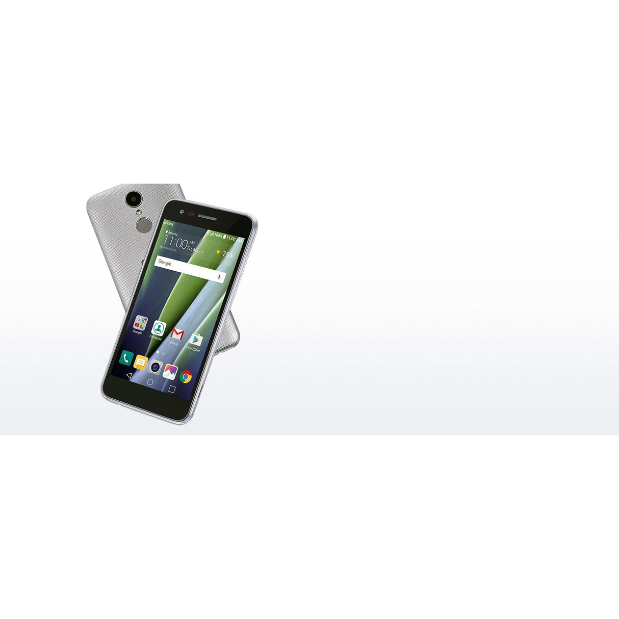 LG Risio 2 - 16 GB - Silver - Cricket Wireless - GSM