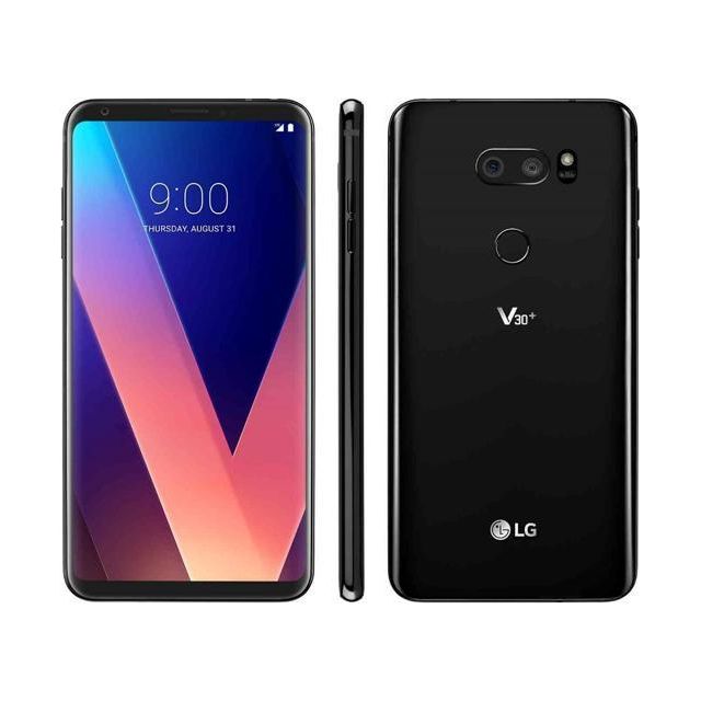 LG V30+ (Plus Model) Smartphone - GSM Unlocked - 128GB / Black
