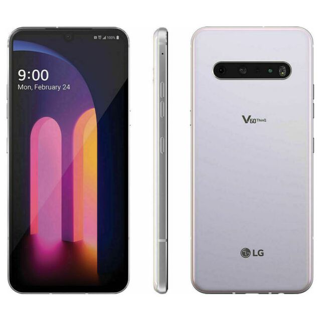 LG V60 ThinQ 5G UW - 128 GB - Classy White - Verizon - CDMA/GSM