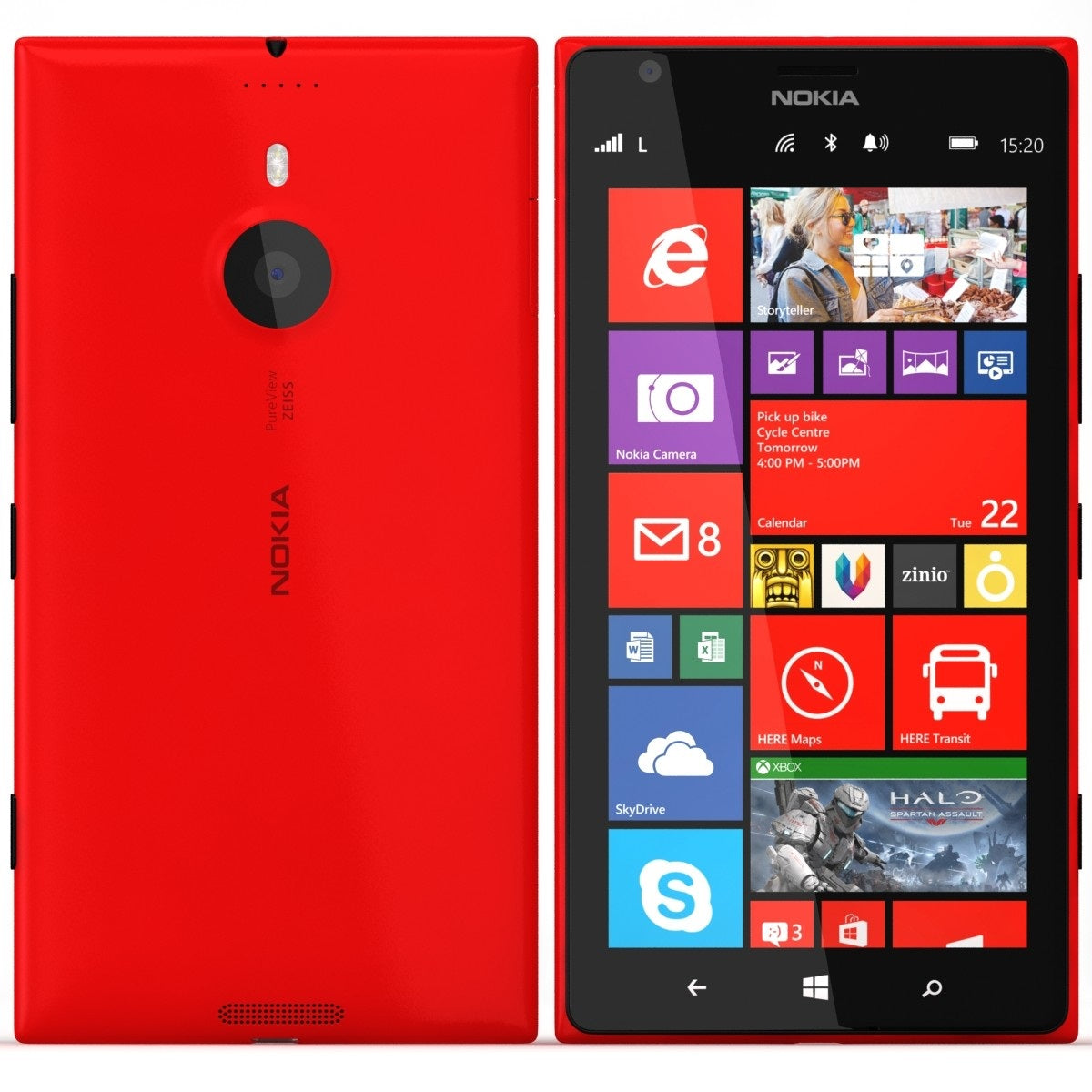 Nokia Lumia 1520 16GB Unlocked GSM 4G LTE Windows 8 Smartphone w