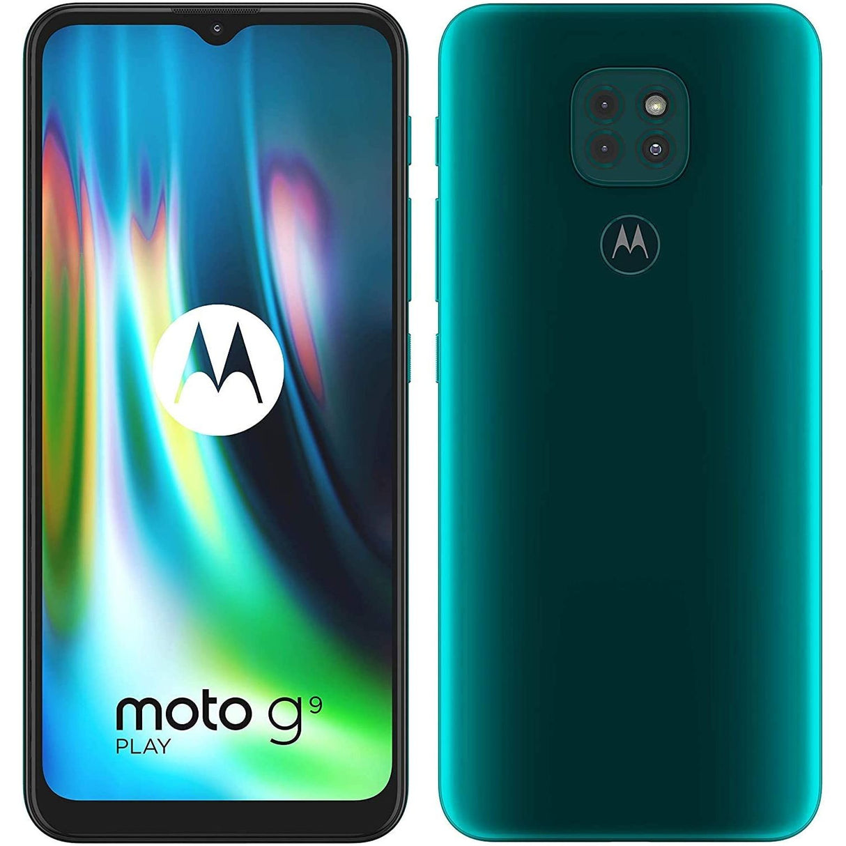 Motorola Moto G9 Play 6.5" 64GB Dual-SIM Phone  4GB Ram  Unlocke
