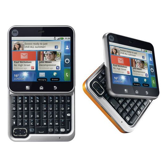 Motorola FLIPOUT Android Phone - WCDMA (UMTS) / GSM - Black