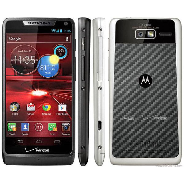 Motorola Droid Razr M Android Phone 8 GB - White - Verizon - CDM