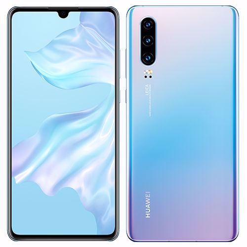 Huawei P30 Dual-SIM 128GB Smartphone (Unlocked Crystal) ELE-L29