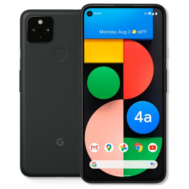 Google Pixel 4a (5G) - 128 GB - Just Black - Verizon