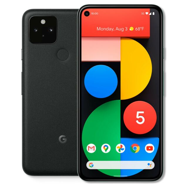 Google Pixel 5 - 128 GB - Just Black - AT&T - CDMA/GSM