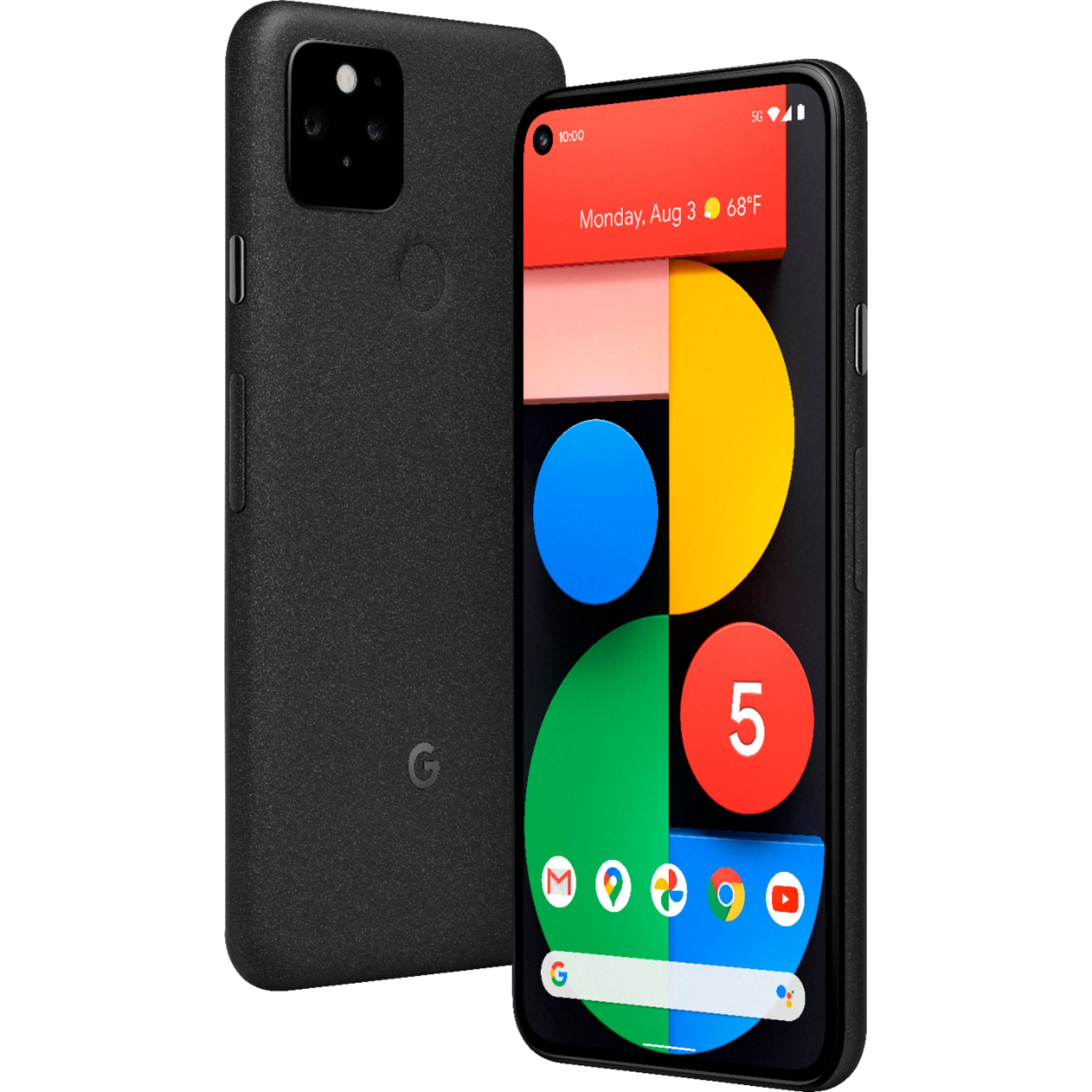 Google - Pixel 5 5G 128GB (Unlocked) - Just Black – ElectronicsForce