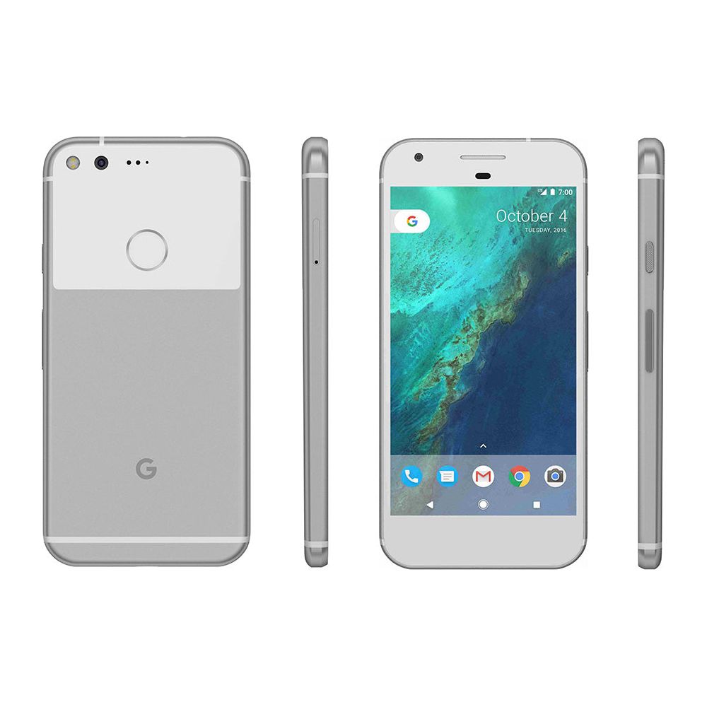 Google Pixel XL - 128 GB - Very Silver - Unlocked - CDMA/GSM