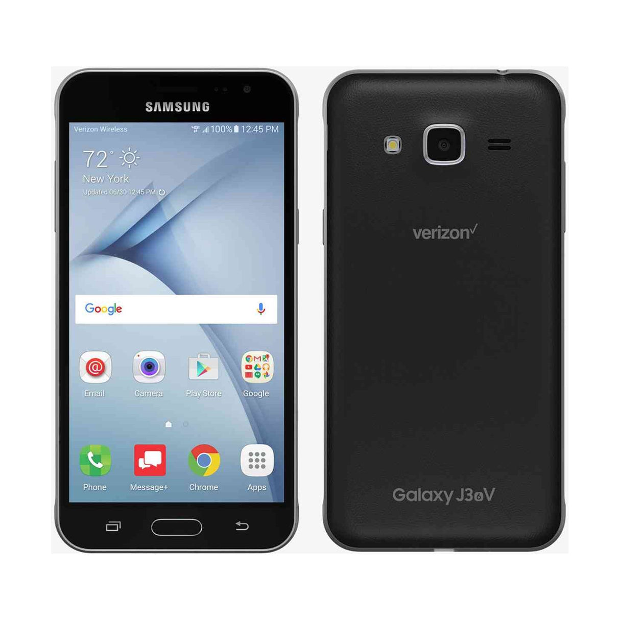 Samsung Galaxy J3 V - 16 GB - Black - Verizon - CDMA/GSM