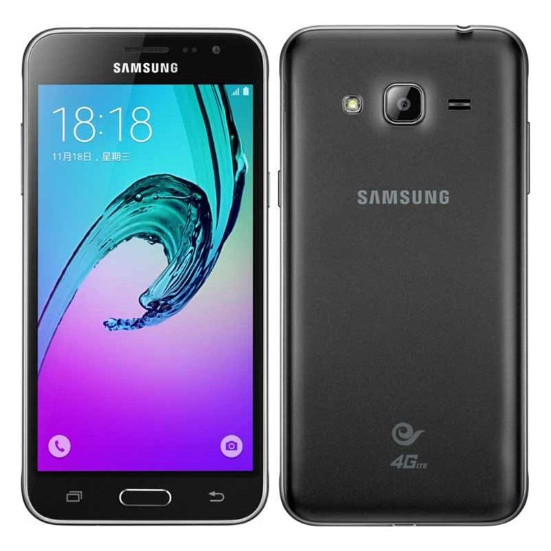 Samsung Galaxy J3 J320A Dark Grey Unlocked Cell Phone 5"