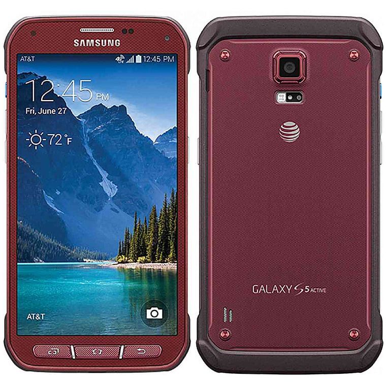 Samsung Galaxy S5 Active - 16 GB - Ruby Red - AT&T - GSM