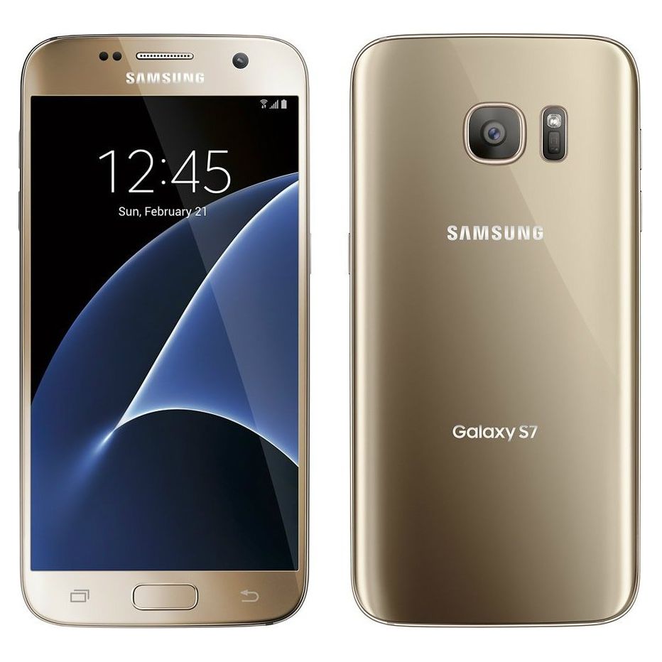 Samsung Galaxy S7 SM-G930T 32GB Gold T-Mobile - Good -Refurbishe