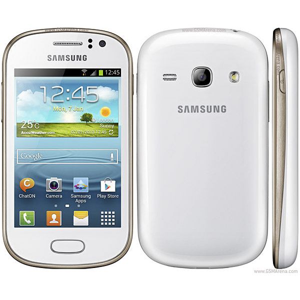 Samsung Galaxy Fame S6812 White 1.0ghz Un-locked GSM Dual-SIM