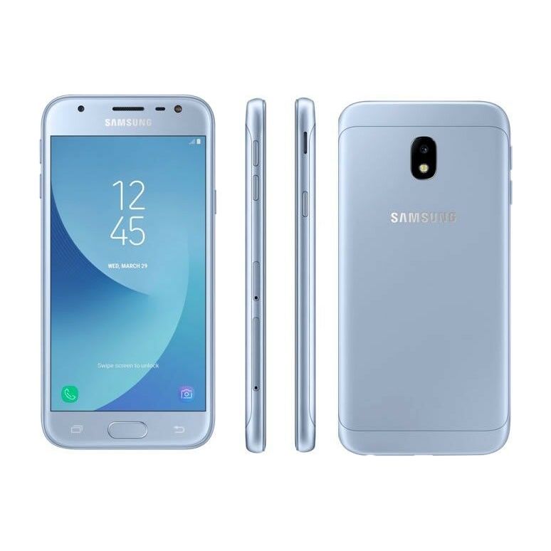 Samsung Galaxy J3 (2018) - 16 GB - Silver - AT&T - GSM