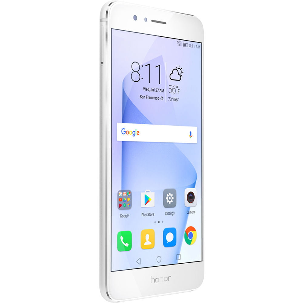 Huawei Honor 8 - Dual-Sim - 64 GB - Pearl White - Unlocked - GSM