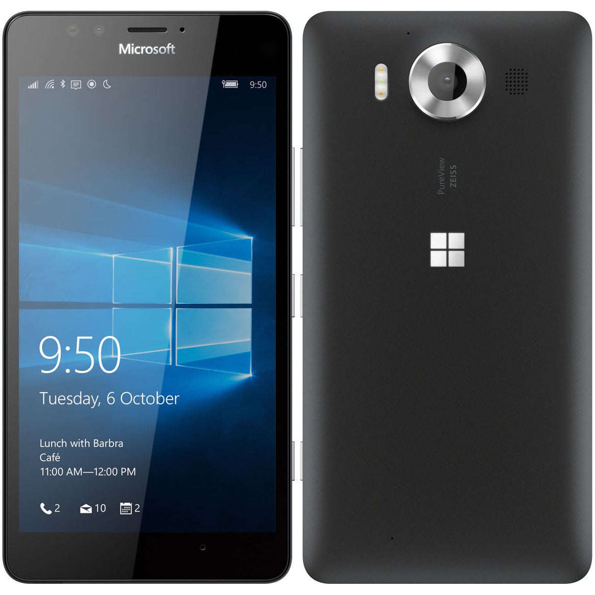 Microsoft Lumia 950 - Dual-SIM - 32 GB - Black - Unlocked