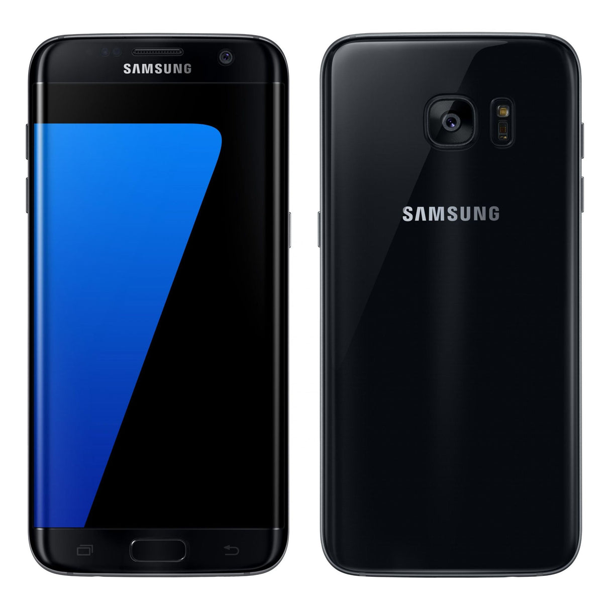 Samsung Galaxy S7 Edge - Dual-SIM - 32 GB - Black Onyx - Unlocke