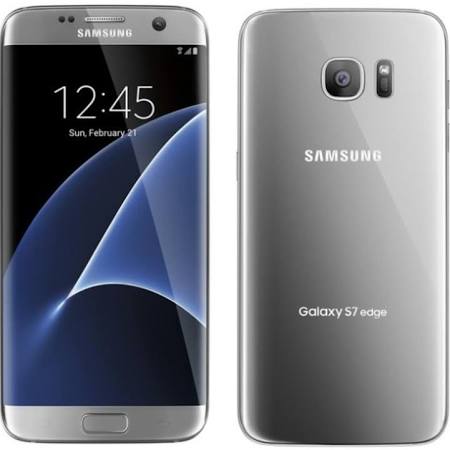 Samsung Galaxy S7 edge - 32 GB - Silver Titanium - Unlocked