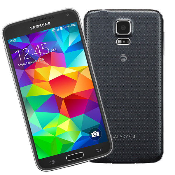 Samsung Galaxy S5 - 16 GB - Charcoal Black - Unlocked - GSM