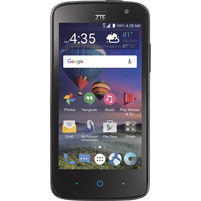 ZTE Majesty Pro - 8 GB - Black - TracFone - GSM