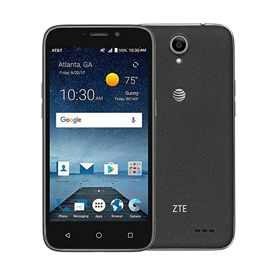 ZTE Maven Z812 Smartphone - 8 GB - Blue Gray - Unlocked